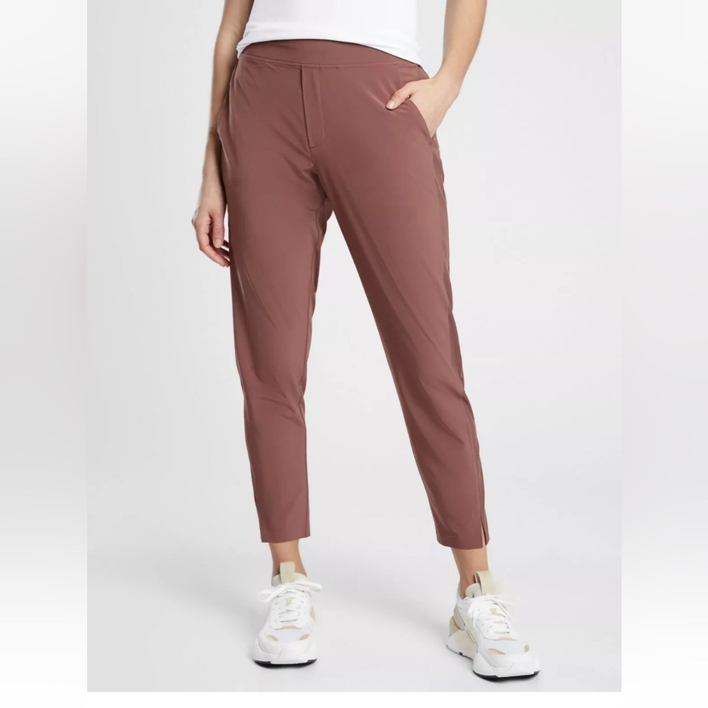 Athleta Women's Track Pants in Brown